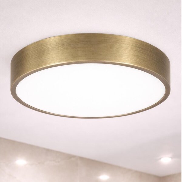 Brilagi - LED Koupelnové stropní svítidlo POOL LED/36W/230V pr. 40 cm IP54 mosaz