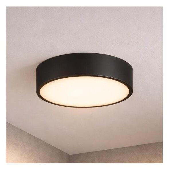 Brilagi - Koupelnové stropní svítidlo POOL 2xE27/15W/230V pr. 30 cm IP54 černá