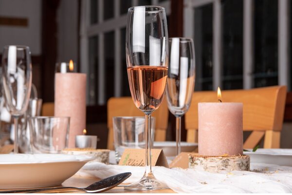 Bolsius Rustic Shine Válec 68x80mm Misty Pink, růžová svíčka
