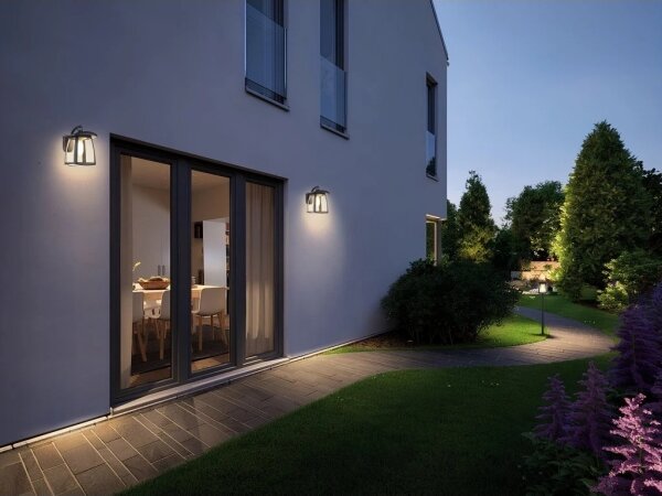 Viking - LED Stm. solární nástěnné svítidlo LED/2W/3,7V IP54 4000K 2000 mAh