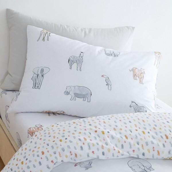 Bavlněné dětské povlečení na jednolůžko 120x150 cm Zoo Animals – Bianca