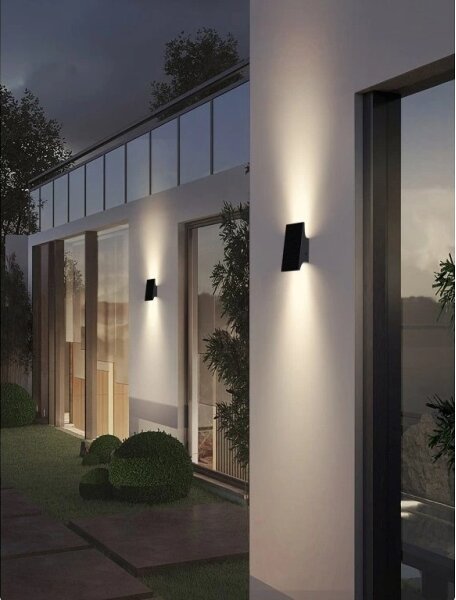 Viking - LED Stm. solární nástěnné svítidlo LED/1,5W/3,7V IP65 4000K 2000 mAh