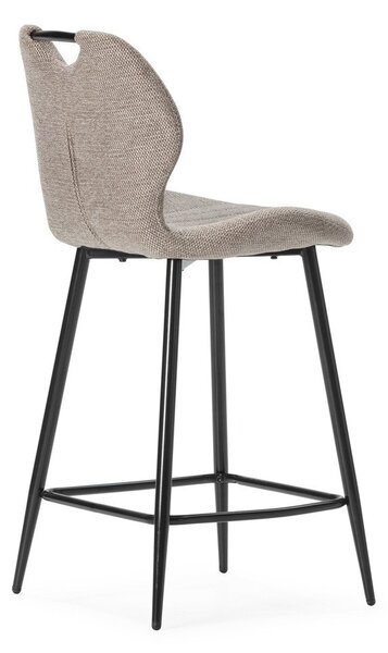 Světle hnědé barové židle v sadě 2 ks (výška sedáku 65 cm) Muli – Marckeric