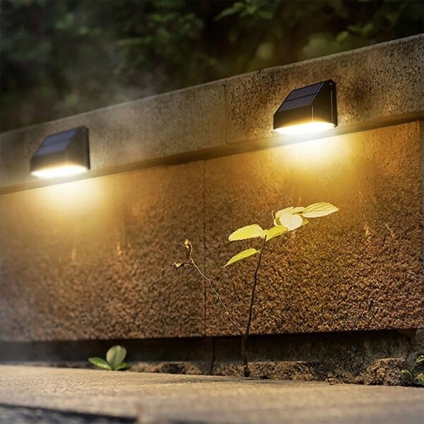 Viking - LED Solární nástěnné svítidlo se sen LED/3,7V IP54 3000/4000K