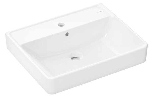 Hansgrohe Xanuia Q umyvadlo 60x48 cm obdélníkový klasický bílá lesk 60133450