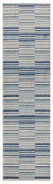 Tribeca Design Kusový koberec Jars Blue Stripe Rozměry: 80x150 cm