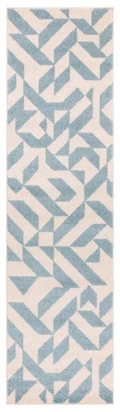 Tribeca Design Kusový koberec Jars Blue Shapes Rozměry: 80x150 cm