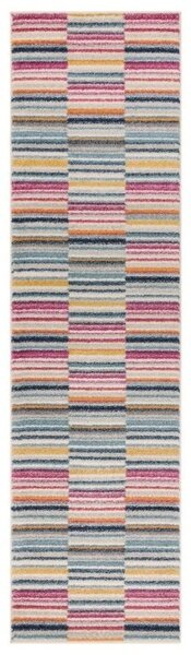 Tribeca Design Kusový koberec Jars Multicolor Stripe Rozměry: 80x150 cm