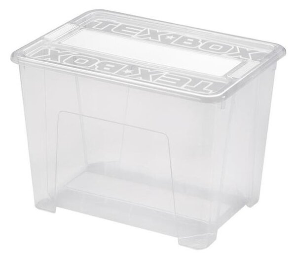 Úložný box TEX BOX 21 l čirá