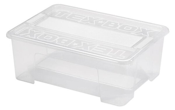 Úložný box TEX BOX 10 l čirá