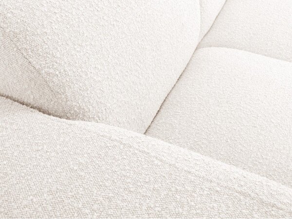 Bílá pohovka z textilie bouclé 170 cm Molino – Micadoni Home