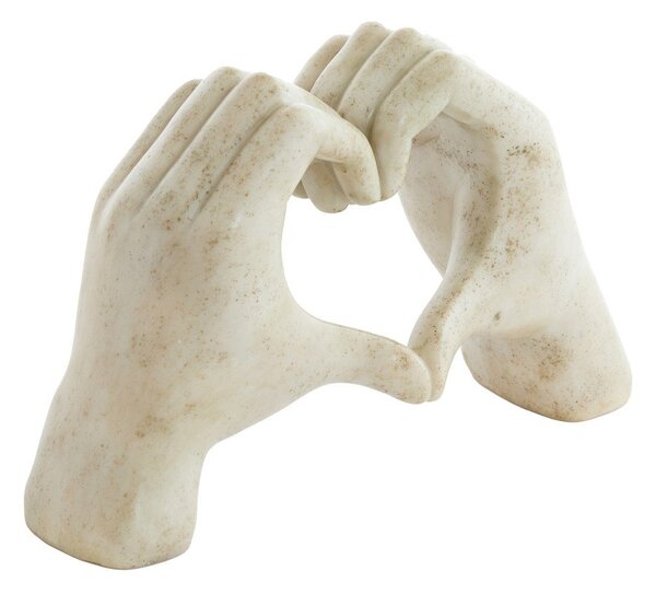 Soška z polyresinu (výška 15 cm) Hands – Light & Living