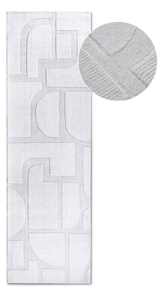 Krémový ručně tkaný vlněný běhoun 80x250 cm Alexis – Villeroy&Boch