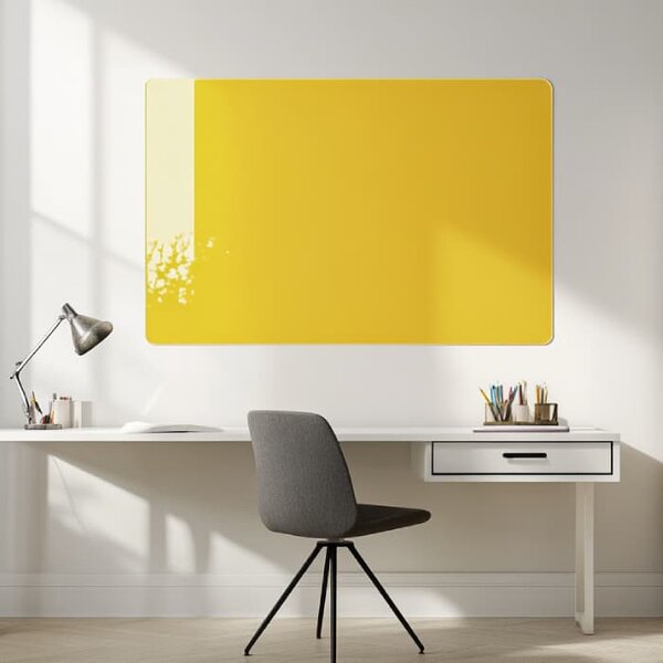 Žlutá exotická skleněná magnetická tabule Smatab® - 40 × 60 cm