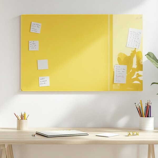 Žlutá exotická skleněná magnetická tabule Smatab® - 40 × 60 cm