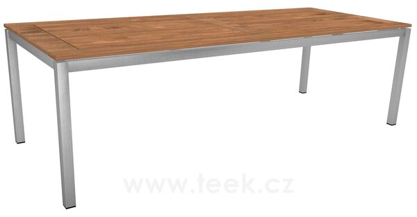 Stern Jídelní stůl Classic, Stern, obdélníkový 250x100x73 cm, profil nohou čtvercový, rám nerezová ocel, deska HPL barva dle vzorníku