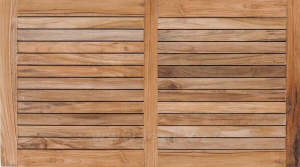Stern Jídelní stůl Classic, Stern, obdélníkový 130x80x73 cm, profil nohou čtvercový, rám hliník barva dle vzorníku, deska teak
