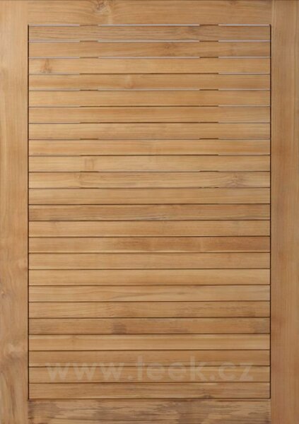 Stern Jídelní stůl Classic, Stern, obdélníkový 130x80x73 cm, profil nohou čtvercový, rám hliník barva dle vzorníku, deska teak