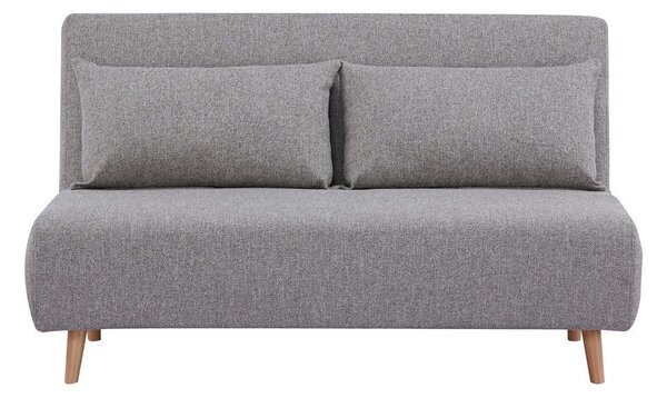 Šedá rozkládací pohovka 140 cm Marlow – House Nordic