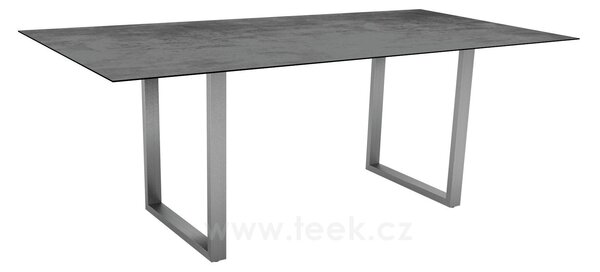 Stern Jídelní stůl Skid, Stern, obdélníkový 200x100x73 cm, rám nerezová ocel, deska HPL barva dle vzorníku
