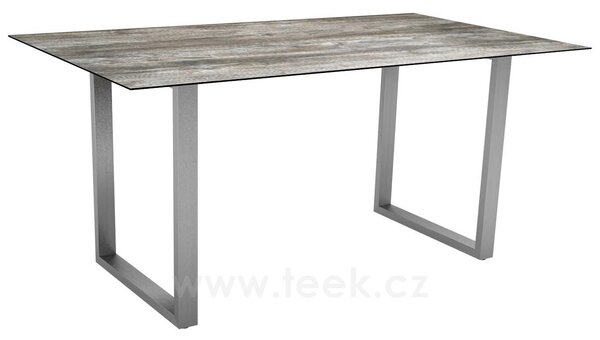 Stern Jídelní stůl Skid, Stern, obdélníkový 160x90x73 cm, rám lakovaný hliník barva dle vzorníku, deska HPL barva dle vzorníku