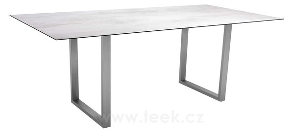 Stern Jídelní stůl Skid, Stern, obdélníkový 200x100x73 cm, rám nerezová ocel, deska HPL barva dle vzorníku