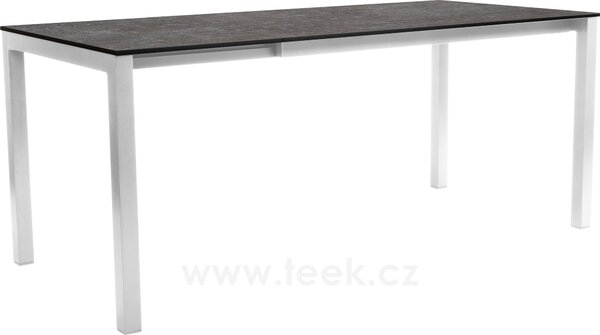 Stern Rozkládací jídelní stůl Classic, Stern, obdélníkový 130-180x80x75 cm, rám lakovaný hliník barva dle vzorníku, deska HPL barva dle vzorníku