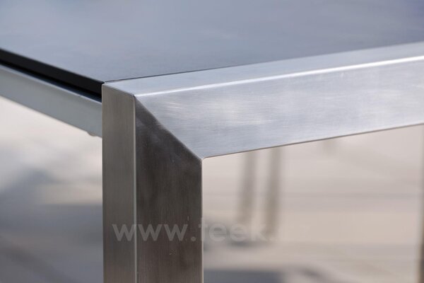 Stern Rozkládací jídelní stůl U-Bracket, Stern, obdélníkový 174-214/254x90x75 cm, rám nerezová ocel, deska HPL barva dle vzorníku