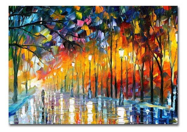 Nástěnná reprodukce na plátně Leonid Afremov, 100 x 70 cm