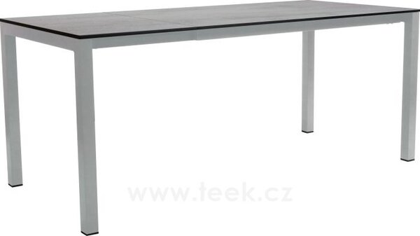 Stern Rozkládací jídelní stůl Classic, Stern, obdélníkový 130-180x80x75 cm, rám nerezová ocel, deska HPL barva dle vzorníku