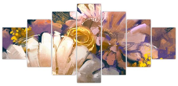 Obraz květů (210x100 cm)