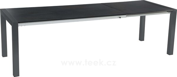 Stern Rozkládací jídelní stůl U-Bracket, Stern, obdélníkový 214-254/294x90x75 cm, rám lakovaný hliník barva dle vzorníku, deska HPL barva dle vzorníku