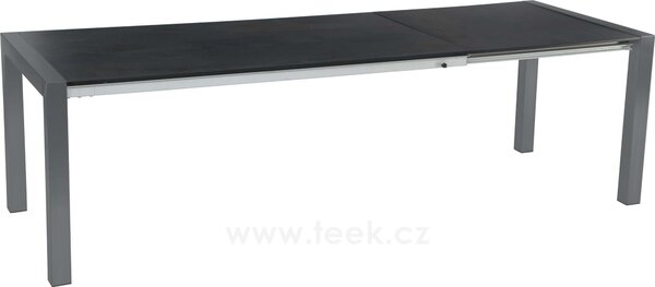 Stern Rozkládací jídelní stůl U-Bracket, Stern, obdélníkový 174-214/254x90x75 cm, rám lakovaný hliník barva dle vzorníku, deska HPL barva dle vzorníku