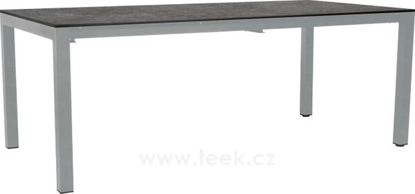 Stern Rozkládací jídelní stůl Classic, Stern, obdélníkový 200-250x100x75 cm, rám nerezová ocel, deska HPL barva dle vzorníku