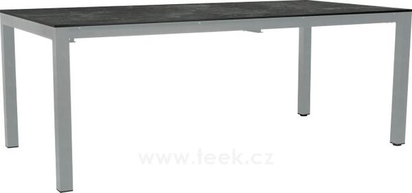 Stern Rozkládací jídelní stůl Classic, Stern, obdélníkový 200-250x100x75 cm, rám nerezová ocel, deska HPL barva dle vzorníku