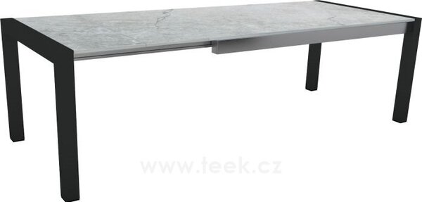 Stern Rozkládací jídelní stůl U-Bracket, Stern, obdélníkový 174-234x90x75 cm, rám lakovaný hliník barva dle vzorníku, deska keramický kompozit Dekton barva dle vzorníku