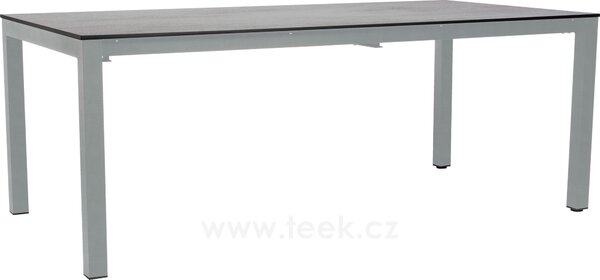 Stern Rozkládací jídelní stůl Classic, Stern, obdélníkový 200-250x100x75 cm, rám nerezová ocel, deska HPL barva dle vzorníku