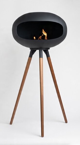 BIO krb TOKIO 45x100 cm 2kW černá
