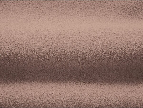 Světle růžové křeslo z textilie bouclé Chuck – Micadoni Home