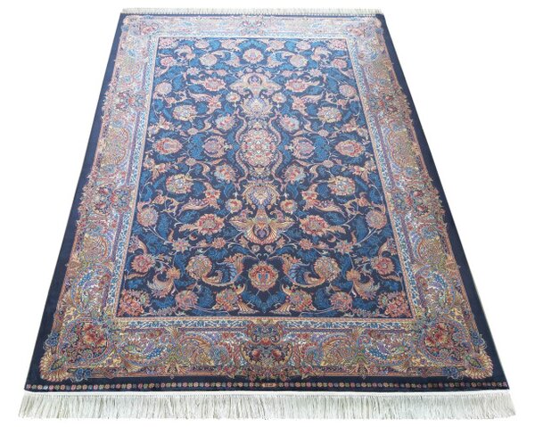 Koberec Exkluzivní Qum Silk 08 modrý