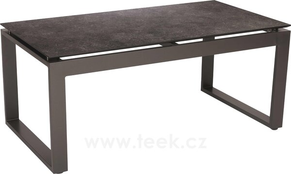 Stern Konferenční stolek Allround, Stern, obdélníkový 110,5x60x45 cm, rám lakovaný hliník barva dle vzorníku, deska HPL barva dle vzorníku