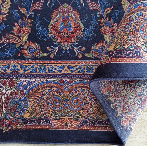 Koberec Exkluzivní Qum Silk 08 modrý