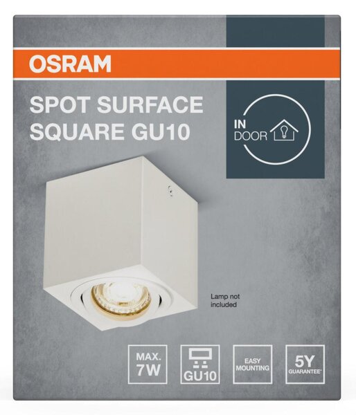 LEDVANCE stropní bodové svítidlo Spot Surface Square GU10 220-240 V