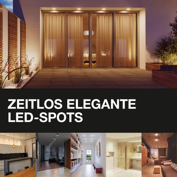 LEDVANCE vestavné LED svítidlo Spot Twist 5 W 4000 K 70 mm bílá/černá