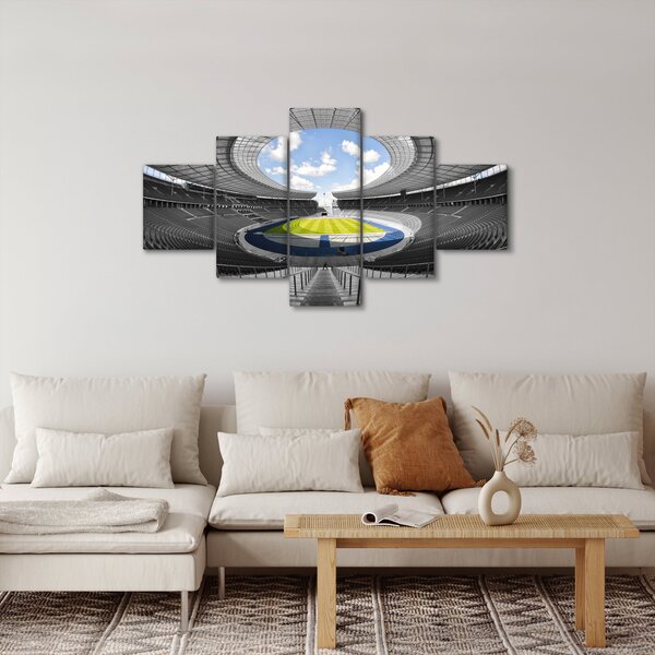 Obraz - fotbalový stadion (125x70 cm)