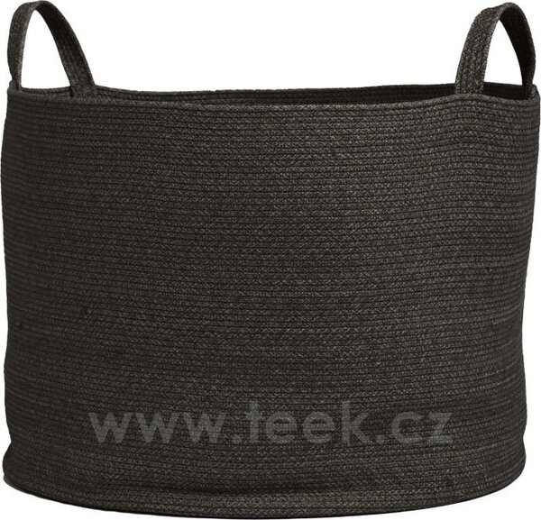 Stern Úložný koš, Stern, kulatý průměr 50x36 cm, lankový výplet světle šedý (light grey)