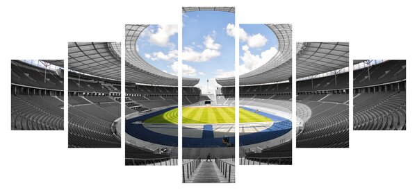 Obraz - fotbalový stadion (210x100 cm)