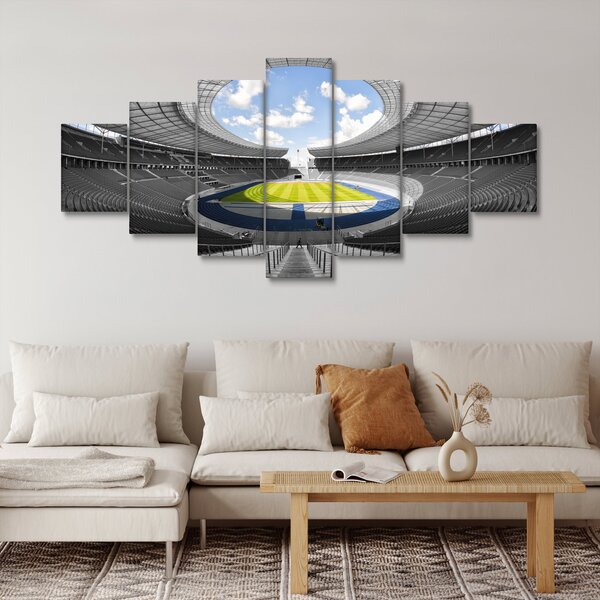 Obraz - fotbalový stadion (210x100 cm)