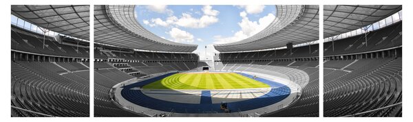 Obraz - fotbalový stadion (170x50 cm)
