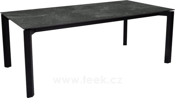 Stern Jídelní stůl Penta, Stern, obdélníkový 220x100x73 cm, rám hliník barva dle vzorníku, deska HPL barva dle vzorníku